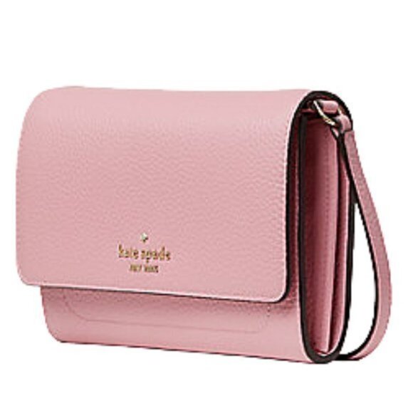 NWT KATE SPADE Harlow Detachable Strap Carnation Pink - Picture 7 of 13